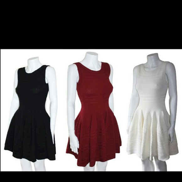 Brocade fit and flare sleeveless dress various col - Picture 1 of 1