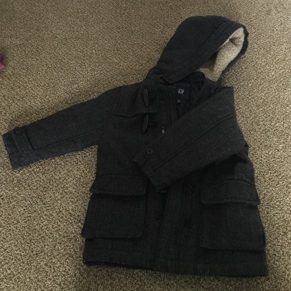 Boys Gap wool coat