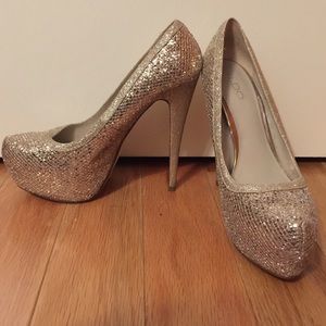 Aldo glitter pumps