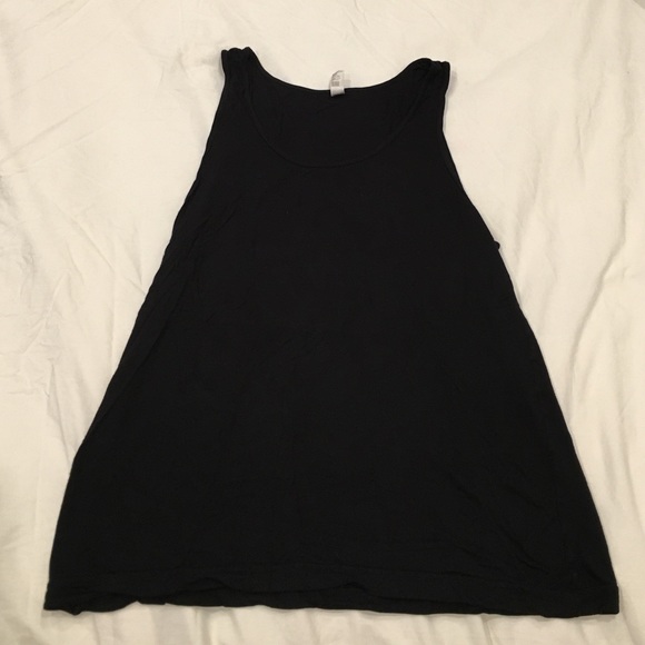 Supersoft American Apparel black tank