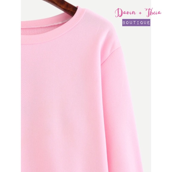 🌟Pink Pullover Sweatshirt🌟 - Picture 3 of 4