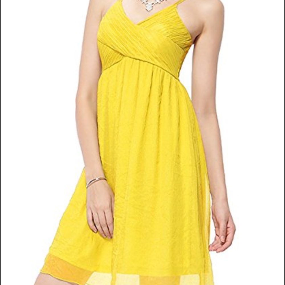Yellow Cocktail dress