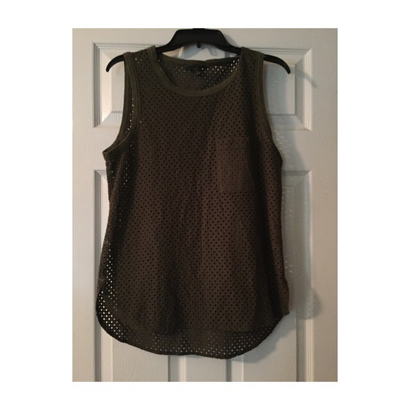 Mesh Banana Republic shirt