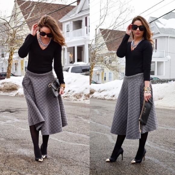 Nordstrom Dresses & Skirts - JOA Jacquard Circle Skirt