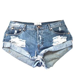 One Teaspoon Bandit Hendrixe cutoffs