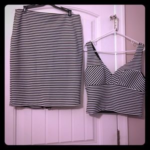 Two-piece Guess outfit