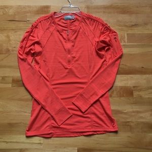 Athleta Bright Orange Pacifica UPF Top