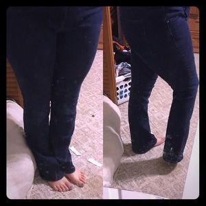 H&M Skinny Bootcut Low waist jeans