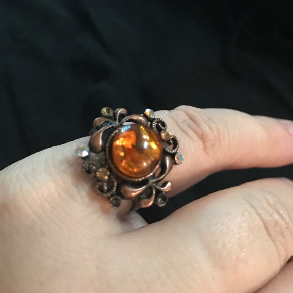 Fall jewel tone ring