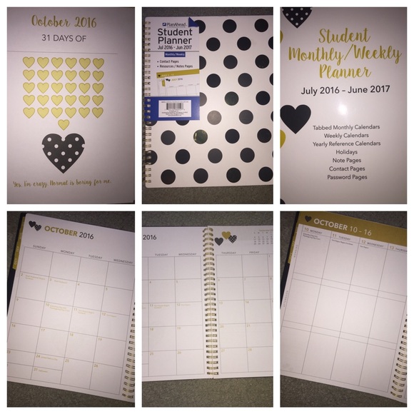 New! Planner monthly & weekly for Sale!