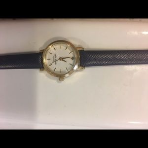 Kate Spade Mother of Pearl Saffiano watch