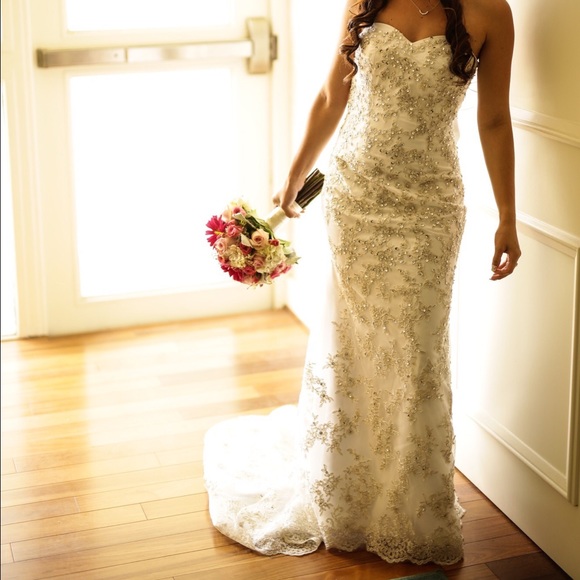 ❌SOLD❌ One of a kind wedding dress size 0