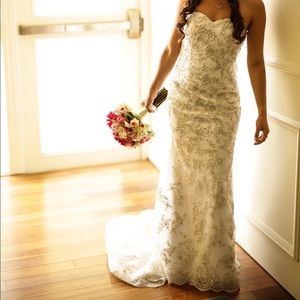 ❌SOLD❌ One of a kind wedding dress size 0