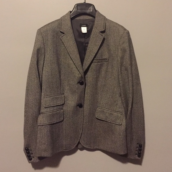 JCrew Herringbone Blazer