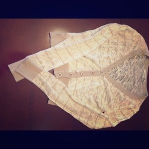 Button up light sweater