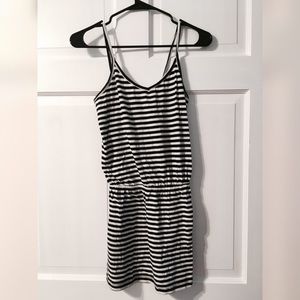 B/W striped dress