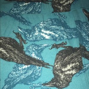 Lularoe OS Raven Halloween leggings