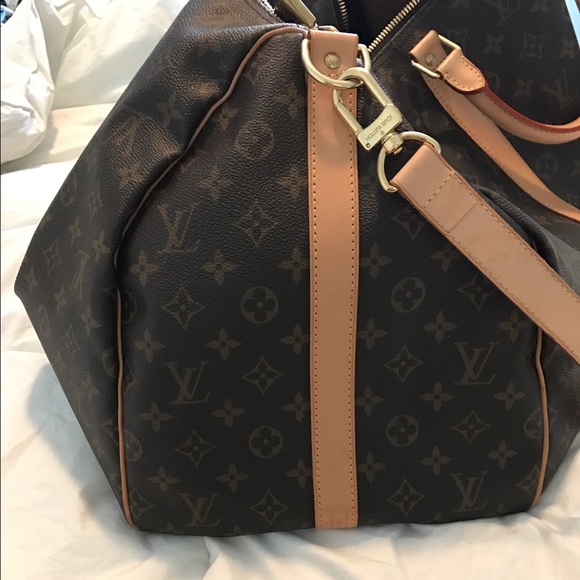 55 Louis Vuitton Keepall Bandouliere. - Picture 3 of 4