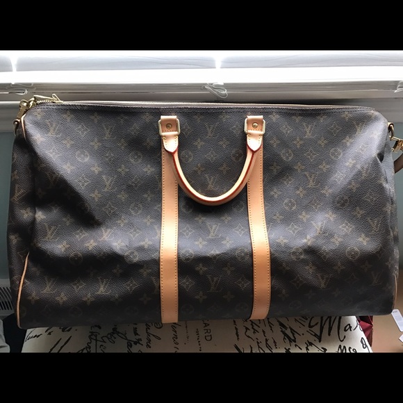 55 Louis Vuitton Keepall Bandouliere. - Picture 4 of 4