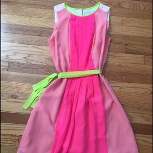 Stunning and fun color block dress!!!