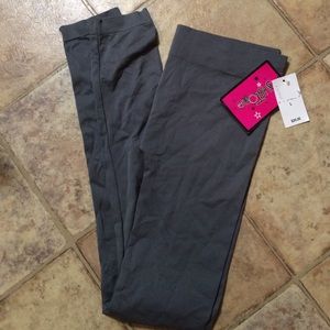 NWT gray tights size L