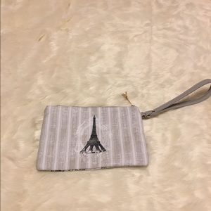 Canvas Paris Wristlet!