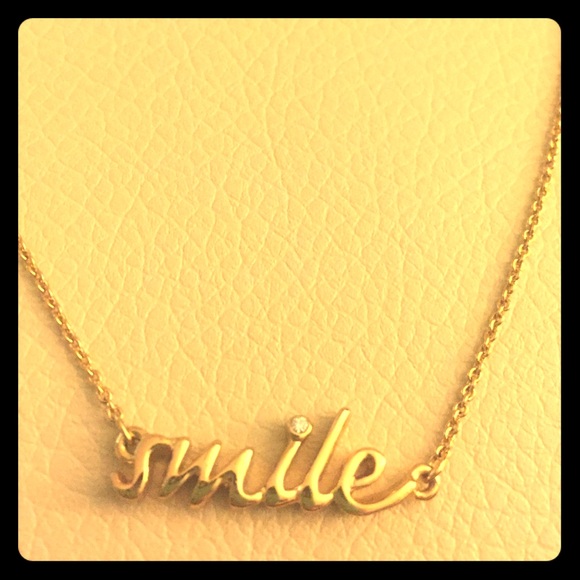 Kate Spade Smile Necklace