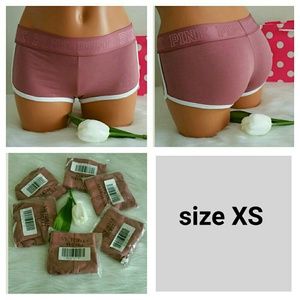 PINK Victoria's Secret Other - Nwt Beautiful  Pink Vs Logo Boyshort Size XS
