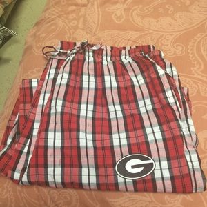 GA Bulldogs pajama pants
