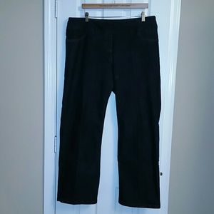 Dark denim trouser jeans