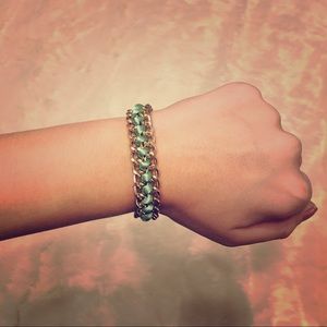 Green and Gold Bracelet!