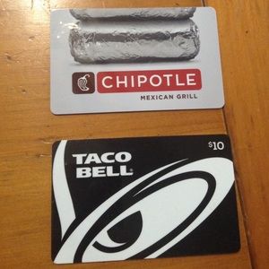 🌯 Food Gift Card Bundle! 🌮