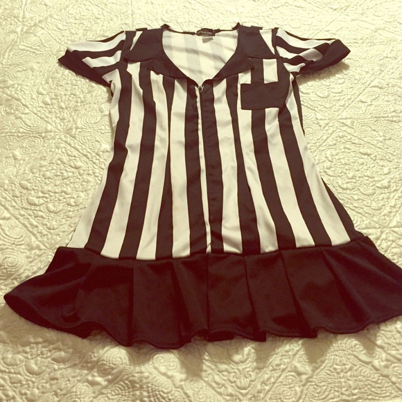 Sexy referee Halloween costume