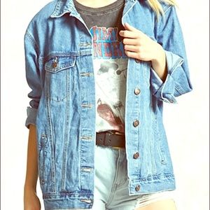 Boyfriend Denim Jacket f21