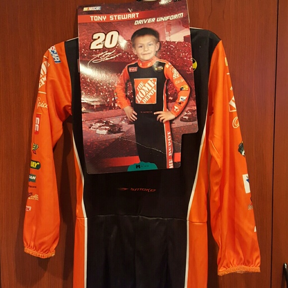 Boys Nascar Tony Stewart Halloween Costume