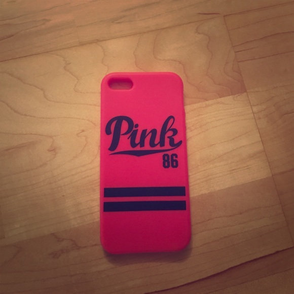 Pink Silicone 5s Phone Case