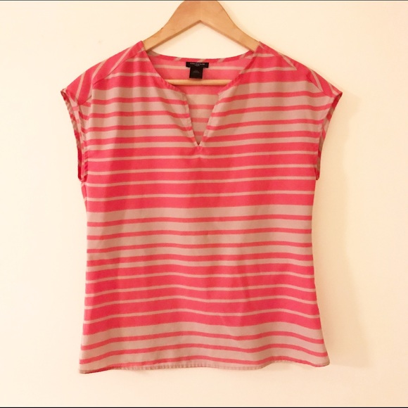 Ann Taylor Striped Shirt