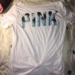 Pink tee