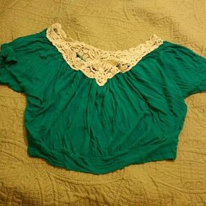 Teal top, small