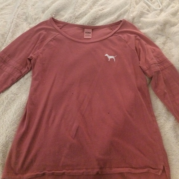 Victoria secret pink long sleeve top Clearance