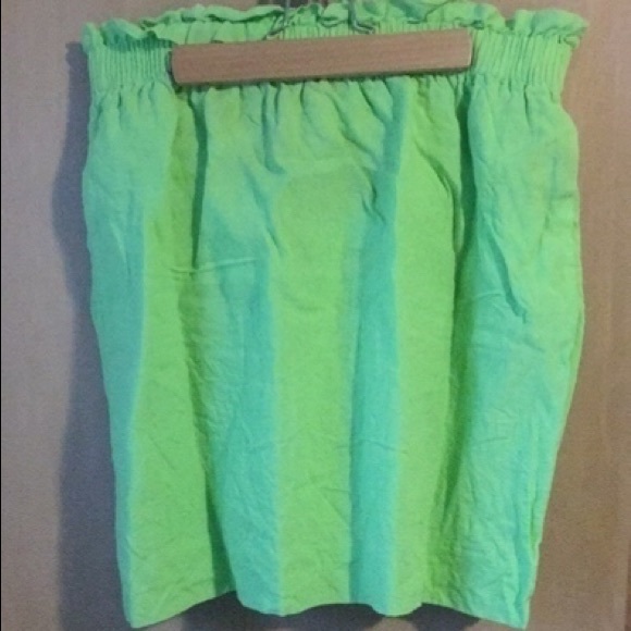 J. Crew Dresses & Skirts - Neon Green Skirt