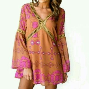 NWT For Love And Lemons inspired Barcelona Dress