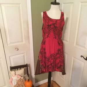 Free People Rare Russian Plate Dress