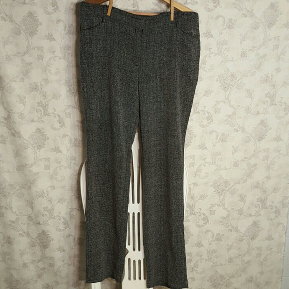 Ny&co black Tweed tall/long pants