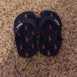 Infant Boy Polo flip flops