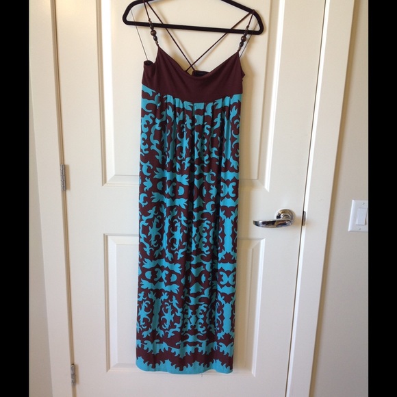 Donna Morgan High bodice knit maxi dress. NWOT