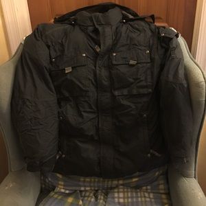 Boys Old Navy coat w/detachable hood.