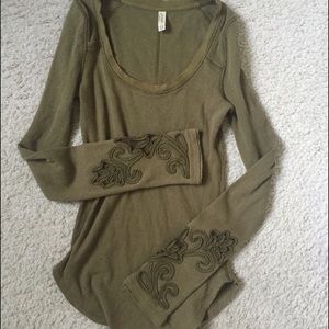 Free People Thermal Top size Small