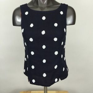 Odille Black beaded Linen Tank Top 6