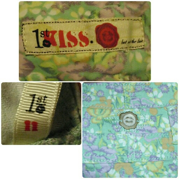 🆑HIGH WAISTED FLOWER SHORTS - Picture 4 of 4